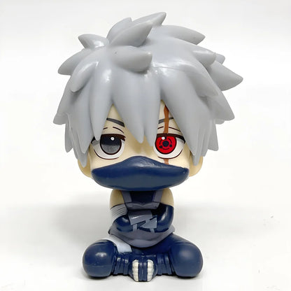 9.5/10cm Naru Shippuuden Anime Figure Q Version Kakashi Uchiha Itachi Action Figure Collection Model Toys Beauty World Shop
