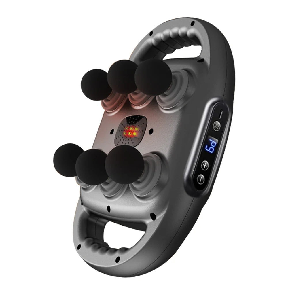 Fascia Massage Gun High Frequency Muscle Massager Gun Body Back Waist Shoulder Massage Machine 16 Heads Professional Fascia Gun Beauty World Shop