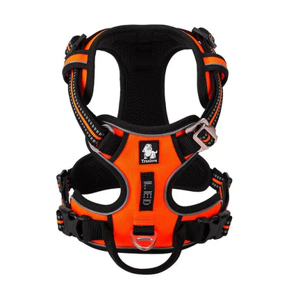 TRUE LOVE Pet Harness No Pull Nylon Reflective Dog Harness Adjustable Comfortable Control Step-in Brilliant Truelove TLH5654 Beauty World Shop