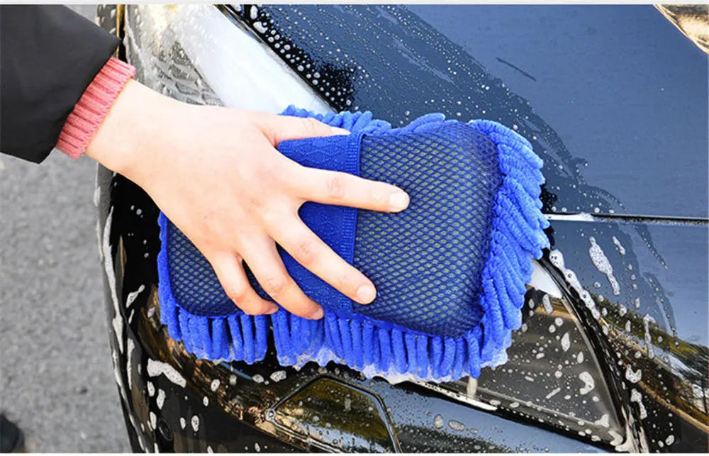 High-Quality Auto Cleaning Sponge Brush For Car Wheel Tire Wash Wipe Water Suction Sponge Pad Wax Polishing Tyre Brushes Tools Beauty Fashion