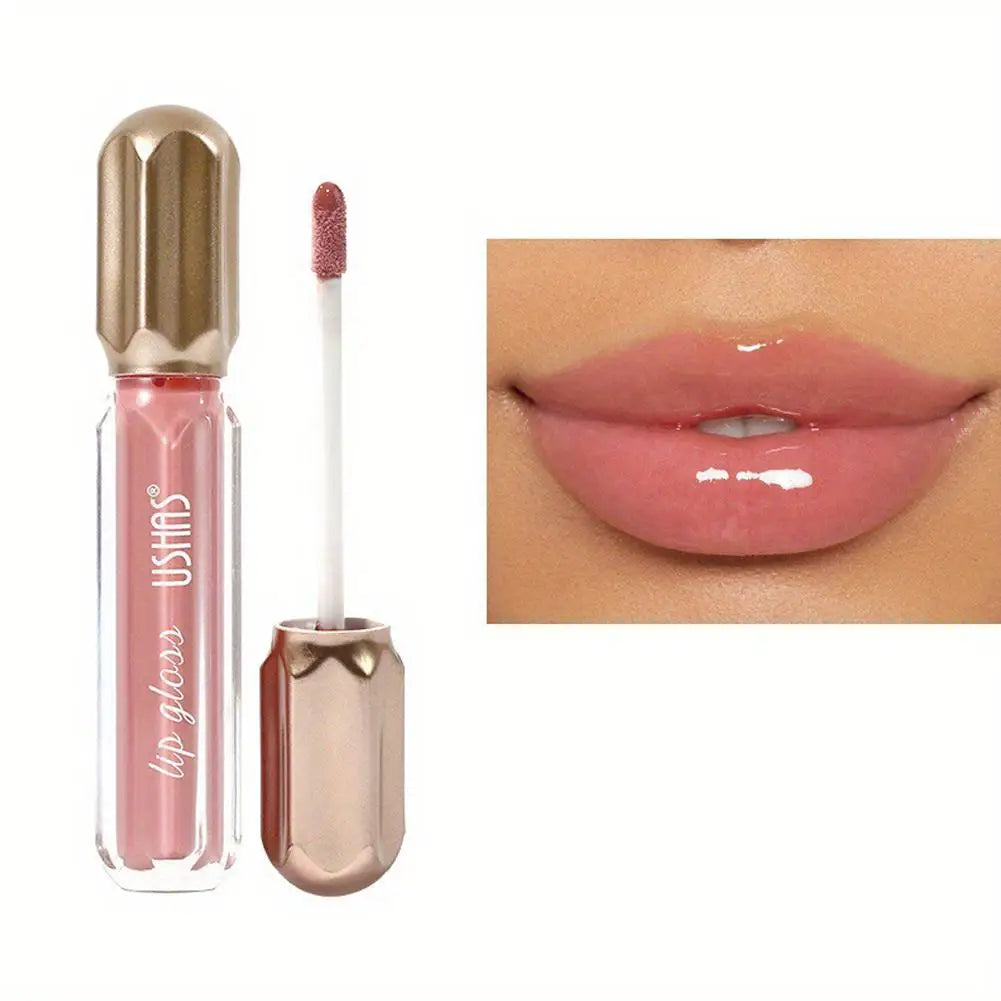 Mirror Pearl Lip Gloss Waterproof Long Lasting Moisturizing Lipstick Shine Glitter Lip Gloss Women Makeup Cosmetic Beauty World Shop