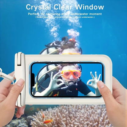 1PC transparent mobile phone waterproof bag large general diving swimming hot spring smartphone waterproof bag Beauty World Shop