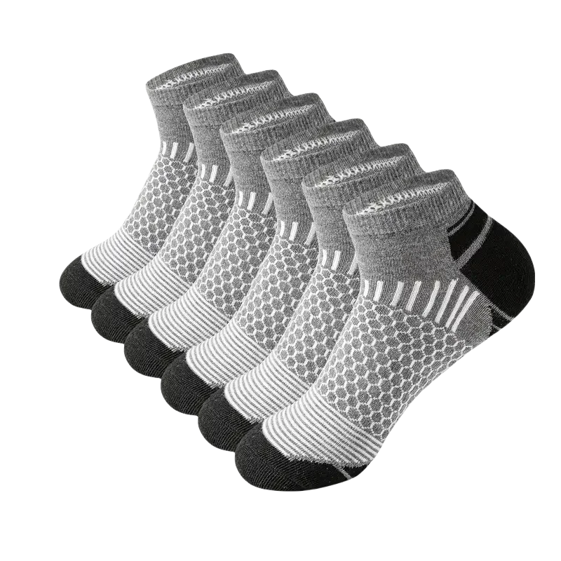 6/12 Pairs Colorful Men's Low Tub Socks Fashion Comfortable Autumn Classic Black Business Sock High-quality Men's Short Socks Beauty World Shop