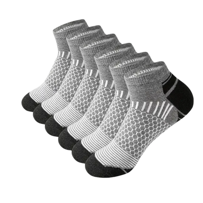 6/12 Pairs Colorful Men's Low Tub Socks Fashion Comfortable Autumn Classic Black Business Sock High-quality Men's Short Socks Beauty World Shop