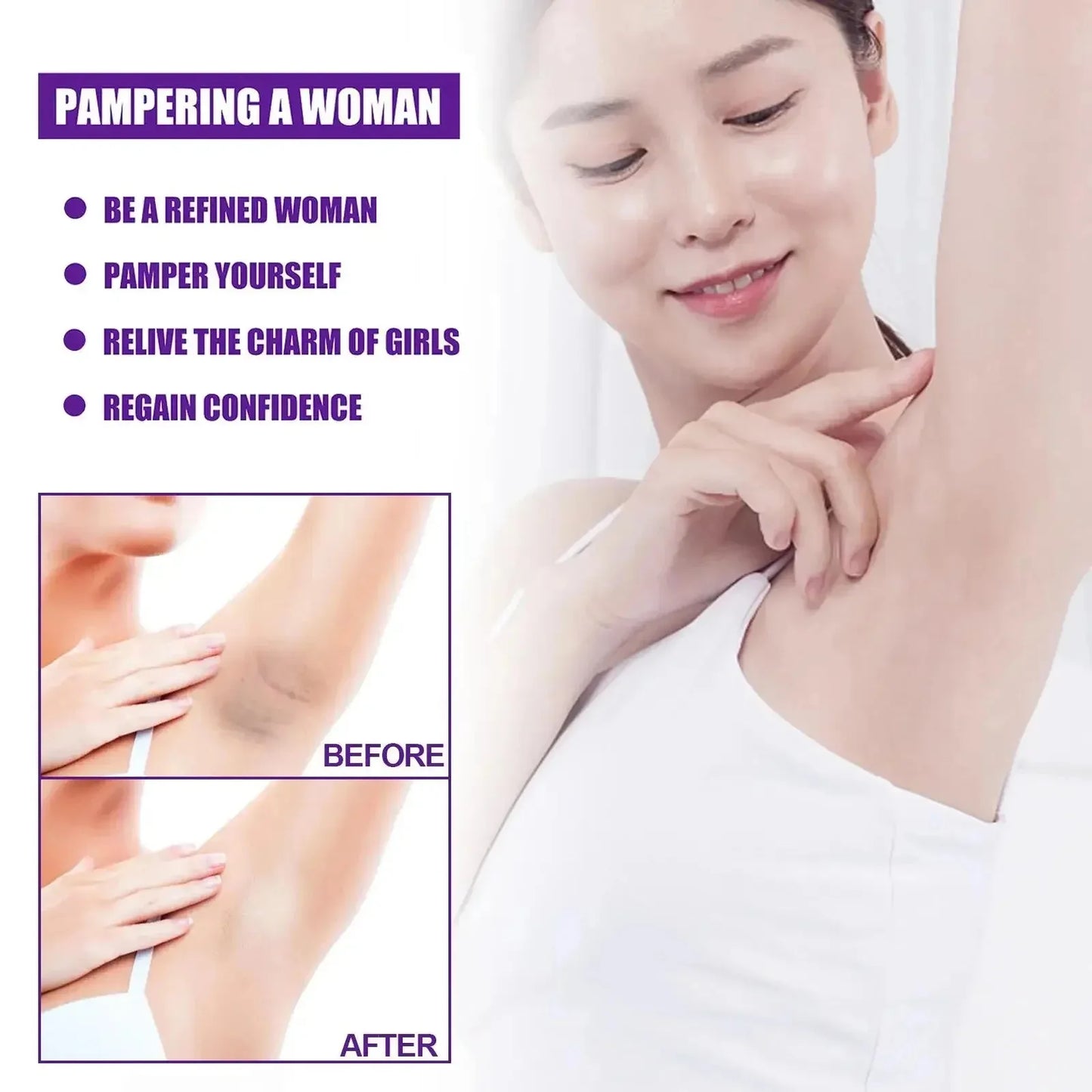 Women Lips Private Part Pink Underarm Intimate Whitening Dark Nipple Anal Bleaching Cream Skin Body Cream Body whitening Beauty World Shop