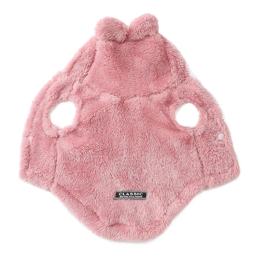 Pet Cats Coat Hoodie For Small Medium Dogs Winter Warm Fleece Puppy Kitten Clothes Jacket Cozy Cute Sphynx Cat Sweater Apparel Beauty World Shop