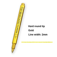 1Pcs Hard nib Gold