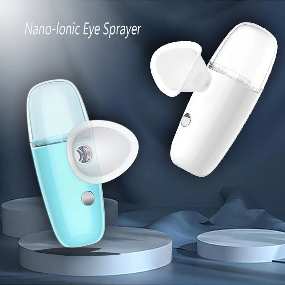 Eye Moistener Nano Spray Glasses Dry And Astringent To Relieve Fatigue Portable Usb Charging Eyewash Dry Eye Atomization Beauty World Shop