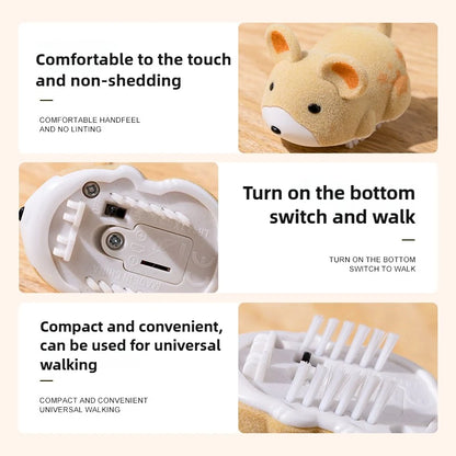 Cat Toys Intelligent Simulation Electric Hamster Cat Self Hi Soothing Tool Teasing Cute Hamster Appearance Attracts Pet Supplies Beauty World Shop