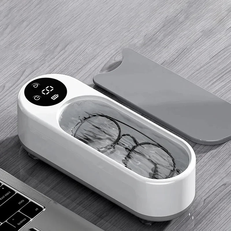 High-Frequency Glasses Cleaner - 1pc Wireless Multi-Purpose Cleaning Machine for Eyewear & Accessories Beauty World Shop
