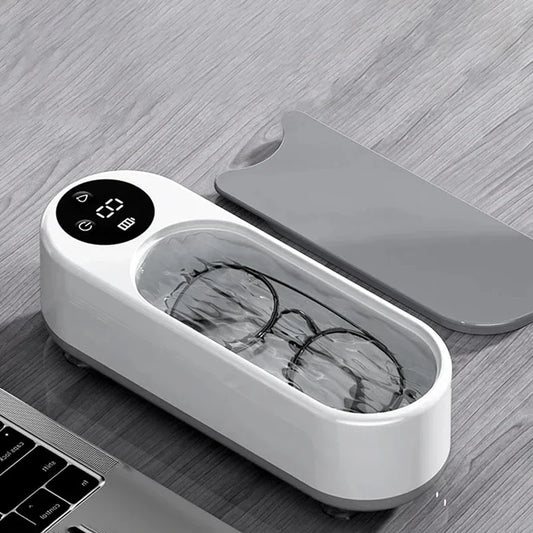 High-Frequency Glasses Cleaner - 1pc Wireless Multi-Purpose Cleaning Machine for Eyewear & Accessories Beauty World Shop