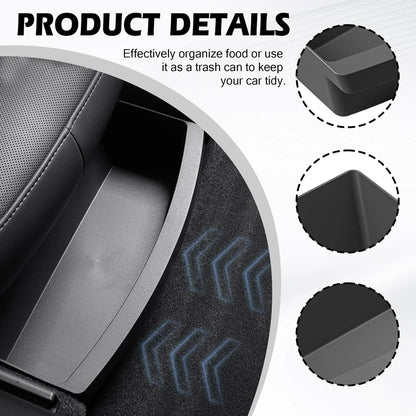 For Tesla New Model Y 2025 Juniper Launch Under Seat Storage Box Case Car Seat Organizer Vehicle Underseat Drawer Tray Accessory Beauty World Shop