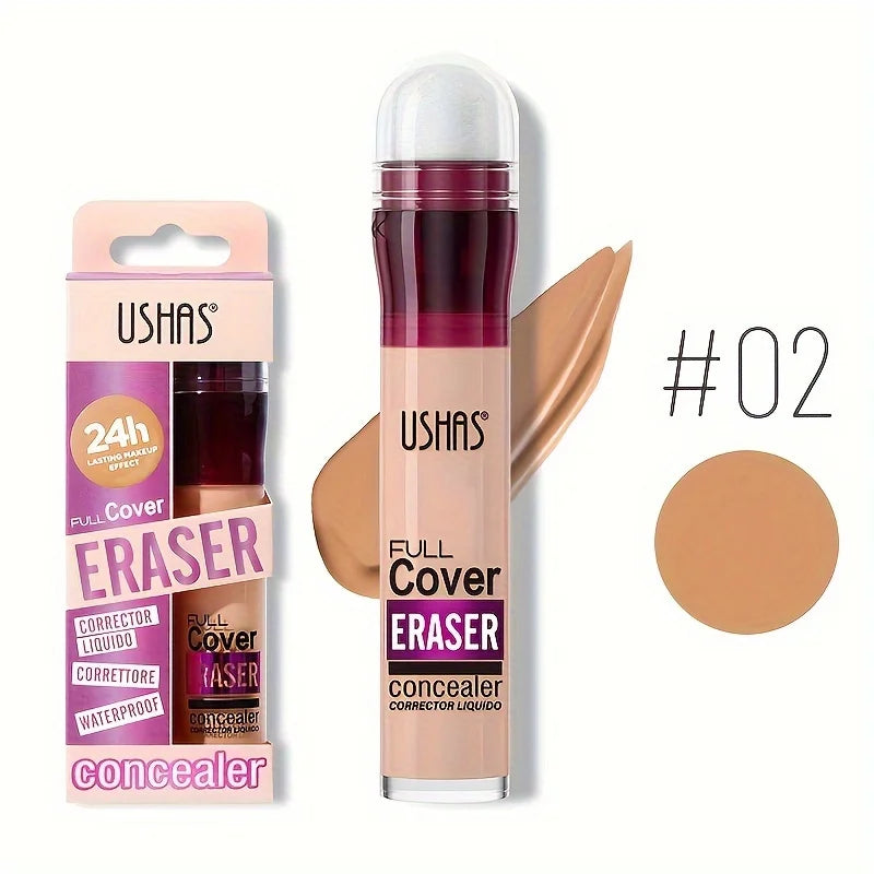 New Sponge Head Concealer for Dark Circles Freckles Acne Pigmentation and Blemishes Long Lasting Moisturizing Liquid Foundation Beauty World Shop