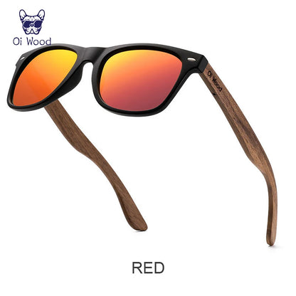 Oi Wood Brand Natural Wooden Sunglasses Men Polarized Fashion Sun Glasses Original Wood Oculos De Sol Masculino New TR90 Frames Beauty World Shop