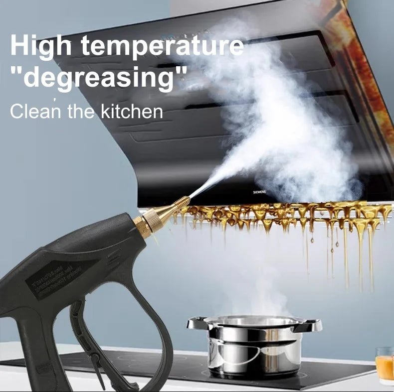 2600w220V High Temperature Steam Cleaner Portable Sterilization Pressure Jet Washer Machine for Home Car Kitchen Air Conditioner Beauty World Shop