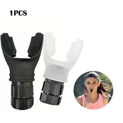 Silicone Respiratory Trainer Lung Ventilator Fitness Equipment High-altitude Respiratory Training Tools for Exercise Beauty World Shop