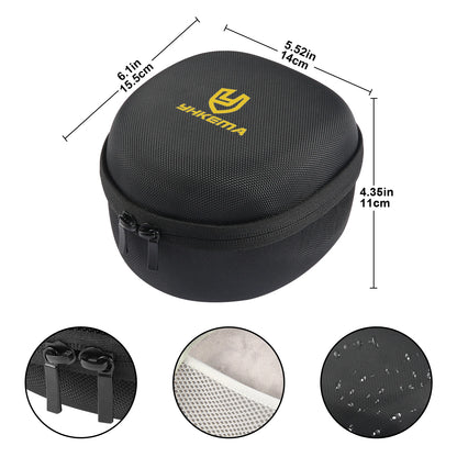 YHKEMA Shockproof Hard Carrying Case Travel Bag For Howard Leight Impact Sport Sound Amplification OD Electric Earmuff