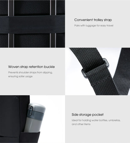 Xiaomi Classic Business Backpack 2 Fashion Laptop Bag for Men and Women Travel Large Capacity Backpack Beauty World Shop