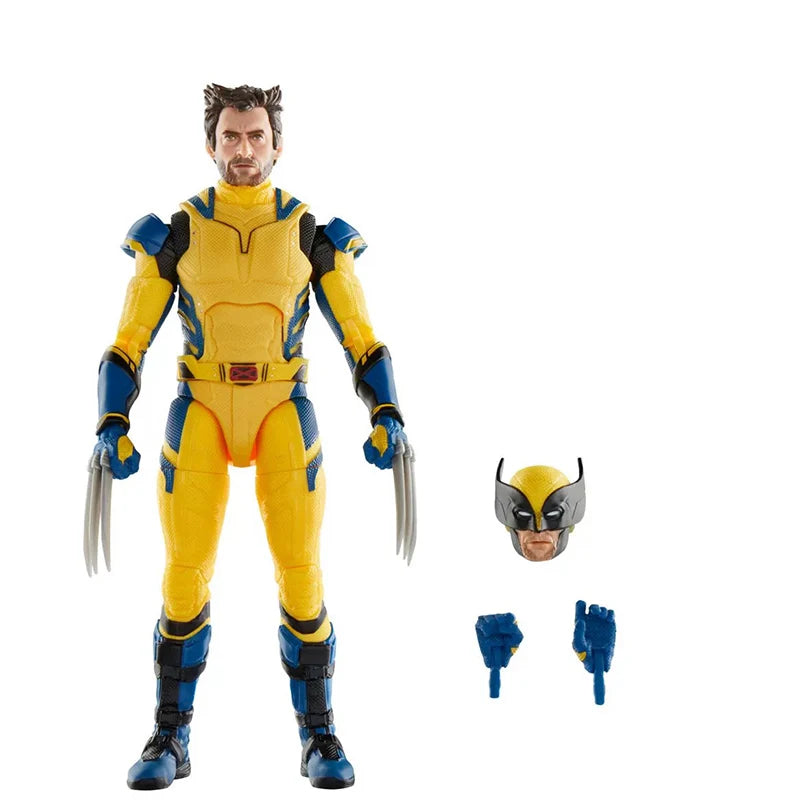 Hot Deadpool & Wolverine Action Figure X-Men Joint Movable New Mutants Wilson Comics Wade Movie  Model Customized Gifts Kids Toy Beauty World Shop