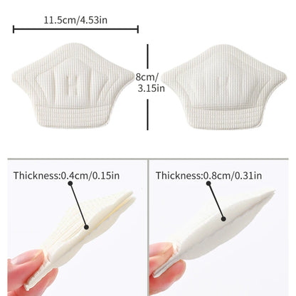 3pairs/6pairs Insoles Patch Heel Pads for Sport Shoes Back Sticker Adjustable Size Antiwear Feet Pad Cushion Insert Insole Beauty World Shop