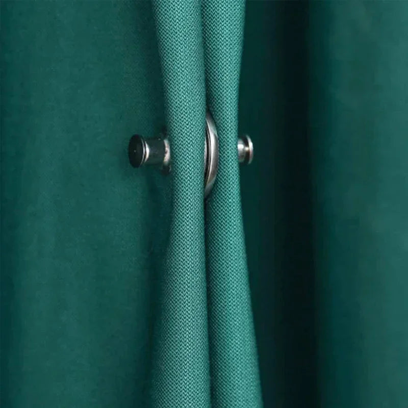 4/8Pairs Curtain Magnetic Button Detachable Curtain Fix Fastener Clip Prevent Light Adjustment Window Screen Close Magnet Buckle Beauty World Shop