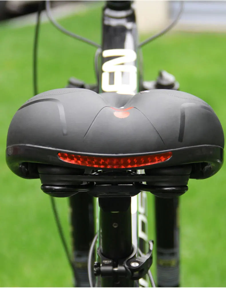 ESLNF Hollow Breathable Bicycle Saddle MTB Road Bike Saddle Shock Absorbing Comfortable Big Butt Bike Seat Bicycle  Accessories Beauty World Shop