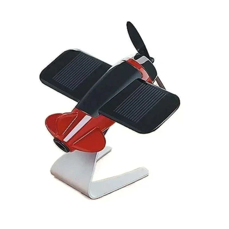 Solar Airplane Creative Men's Car Decoration Car Interior Accessories Desktop Ornament Gift For Woman, Man, Car Enthusiast Beauty Fashion