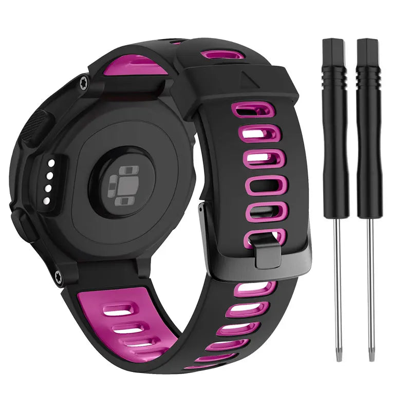 Watchband For Garmin Forerunner 735XT Silicone Wristband Smartwatch Band For Forerunner 735 220 230 235 620 630 Bracelet Strap