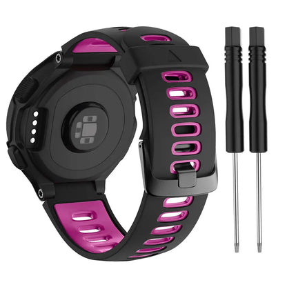Watchband For Garmin Forerunner 735XT Silicone Wristband Smartwatch Band For Forerunner 735 220 230 235 620 630 Bracelet Strap