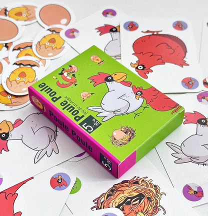 Hot board games Chicken Chiu Chiu Board Game Drecksau Black Sheep Piou Piou Party Cards Game Intellectual Toys Gifts Beauty World Shop