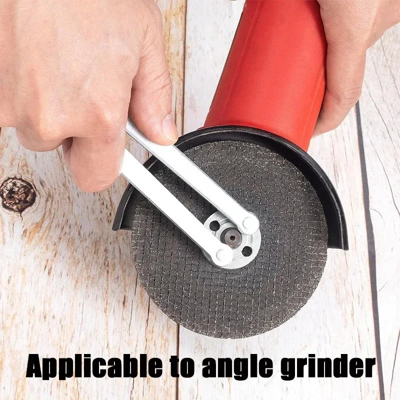 Universal Adjustable Angle Grinder Wrench Pin Wrench, Hand Wrench Pin Pliers Round Nuts (4mm/0.15in) suitable for Angle Grinders Beauty Trend Shop