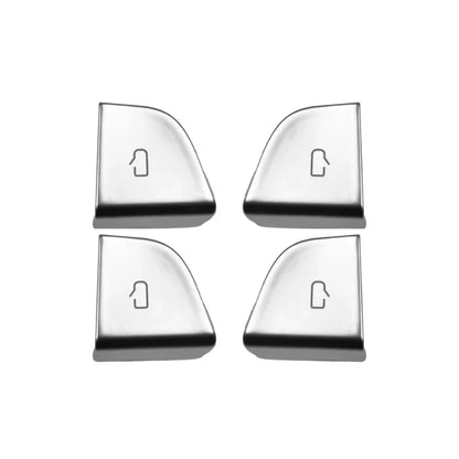 For Tesla Model 3 Highland Model Y Juniper/Launch 2025 Car Open Door Button Stickers 4X Handle Cover Interior Protection Trim Beauty World Shop