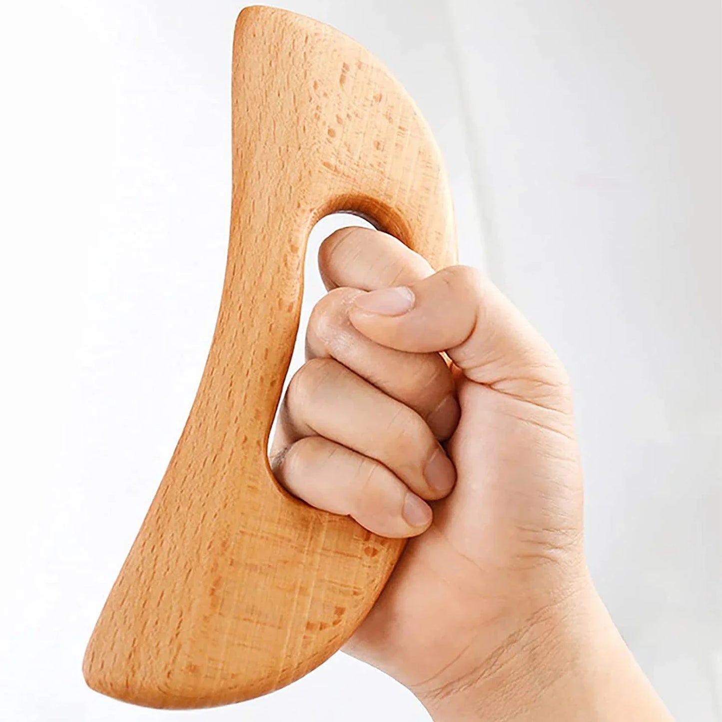 Wooden Cellulite Massager Body Guasha Tool Lymphatic Drainage Massager Muscle Scraper Back Massage Tool Relieve Muscle Fatigue Beauty Trend Shop