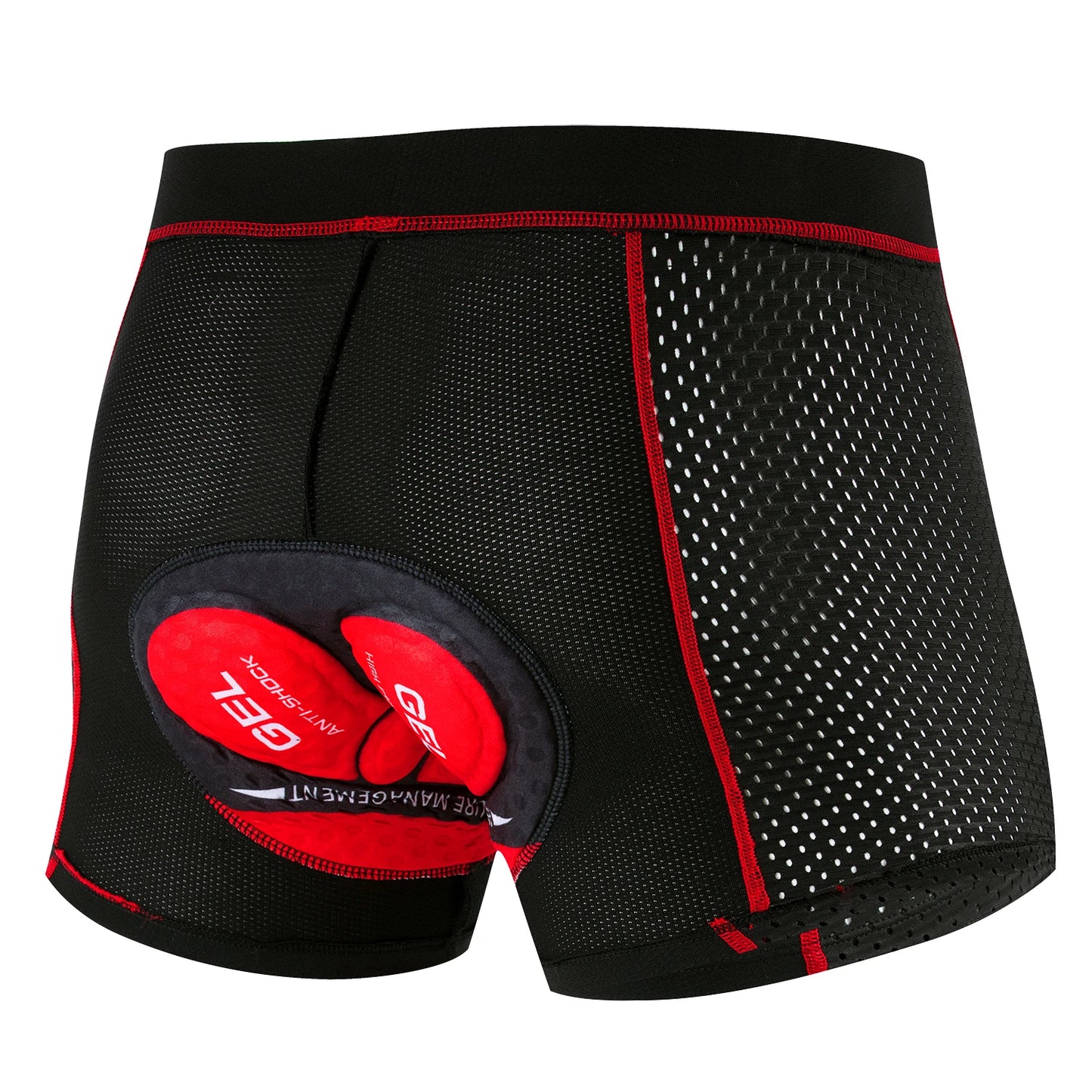 New Cycling Shorts Men's Cycling Underwear Breathable Mesh Riding Underpant Gel Pad Shockproof Bike Shorts Bicycle Underwear Beauty World Shop