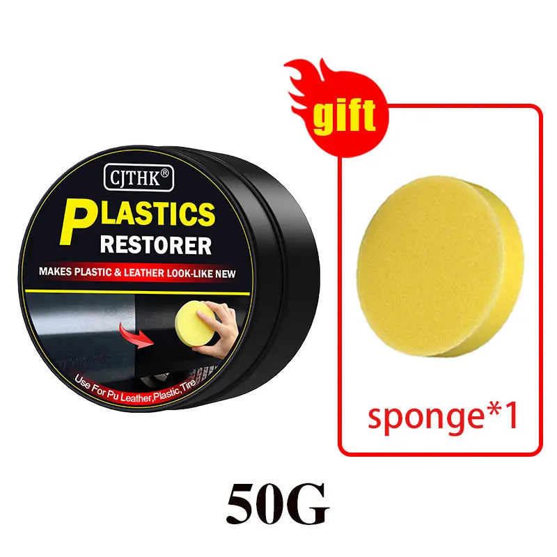 Car Plastic Restorer Back To Black Gloss Car Cleaning Products Plastic Leather Restore Auto Polish And Repair Coating Renovator Beauty World Shop