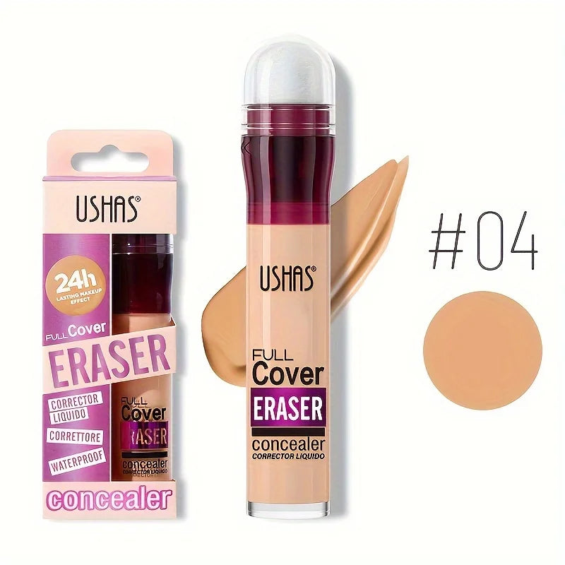 New Sponge Head Concealer for Dark Circles Freckles Acne Pigmentation and Blemishes Long Lasting Moisturizing Liquid Foundation Beauty World Shop