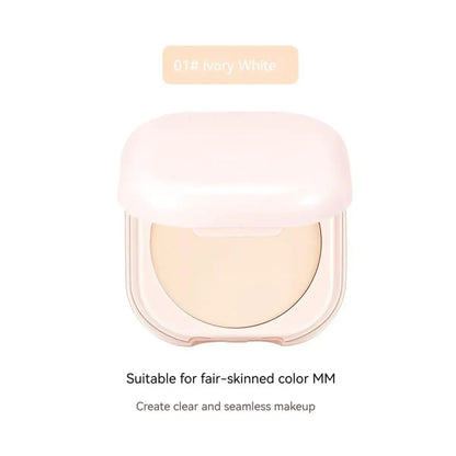 Setting Powder Oil Control Makeup Setting Brightening Skin Tone Setting Powder With Mirror Compact Portable Makeup Powder Beauty World Shop