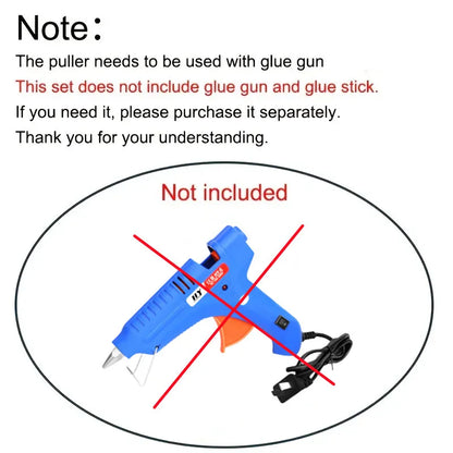 Car Dent Repair Puller, Car Repair Tools Kit With 18pcs Plastic Glue Tabs plastiT-Handle Dent Remover Universal For Car Accessor Beauty World Shop