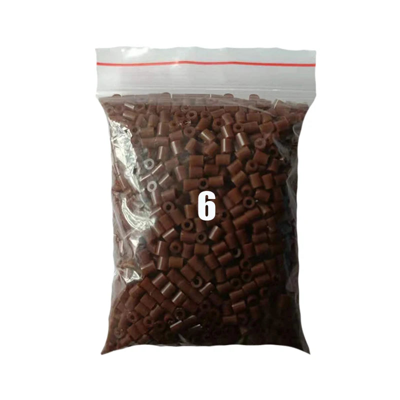 2000 pcs/Bag 2.6mm Hama Beads Puzzle Perlen Iron Beads Diy Perler Fuse Bead Intelligence Educational Toys Beauty World Shop
