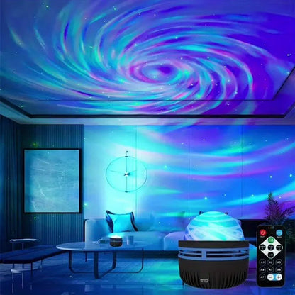 LED NightLights Galaxy Projector Remote Control 5V USB Rechargeable Starry Sky Lamp DMX Sound Active 7 Modes for Kids Room Decor Beauty World Shop