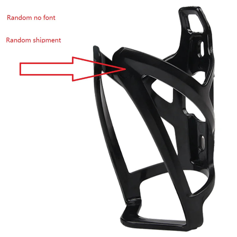 Road Mountain Bicycle Bottle Rack Random Font Style Lightweight PC Plastic Holder Cage Bike Water Outdoor Cycling Accessories Beauty World Shop