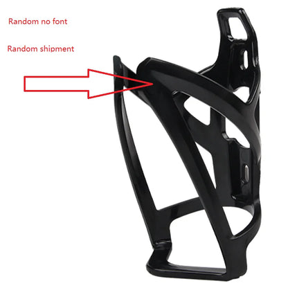 Road Mountain Bicycle Bottle Rack Random Font Style Lightweight PC Plastic Holder Cage Bike Water Outdoor Cycling Accessories Beauty World Shop