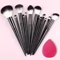 Professiona 13PCS Makeup Brushes Set Foundation Eyeshadow Blush Powder Blending Soft Fluffy Cosmetic Full Set Female Makeup Tool Beauty World Shop