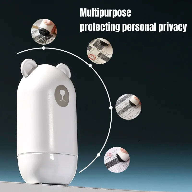 Theft Protection Roller Stamp for Privacy Confidential Data Guard Your Security Stamp Roller Privacy Seal Roller Theft Protect Beauty World Shop