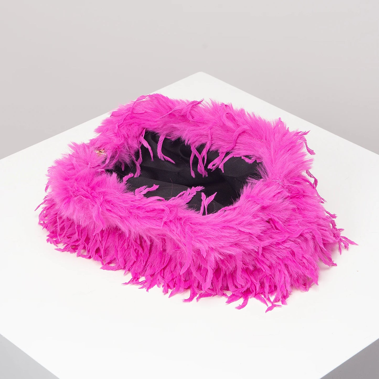 Dopamine-style clip bag, Y2K plush clutch bag, candy-colored women's purse, dinner dress clutch Beauty World Shop