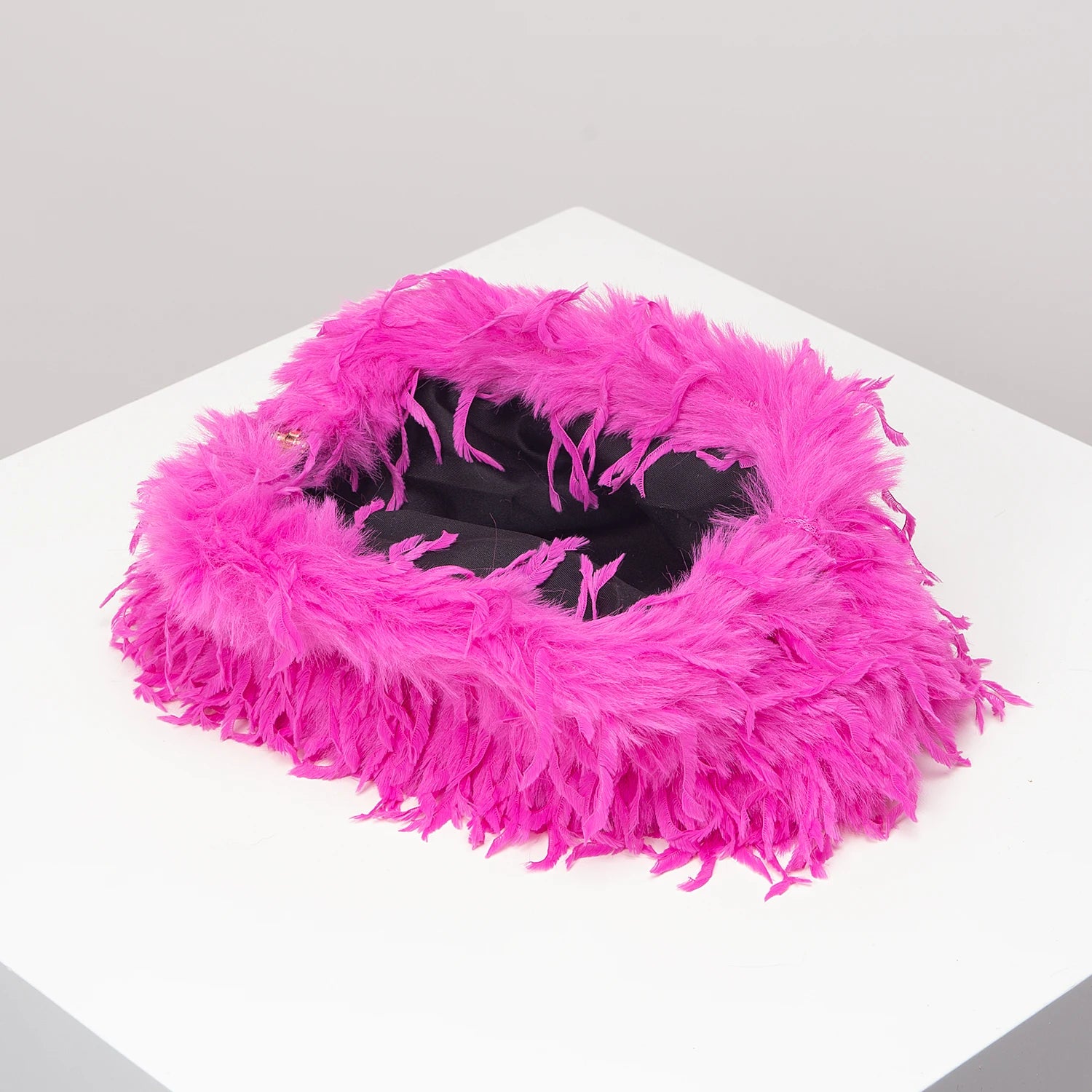 Dopamine-style clip bag, Y2K plush clutch bag, candy-colored women's purse, dinner dress clutch Beauty World Shop