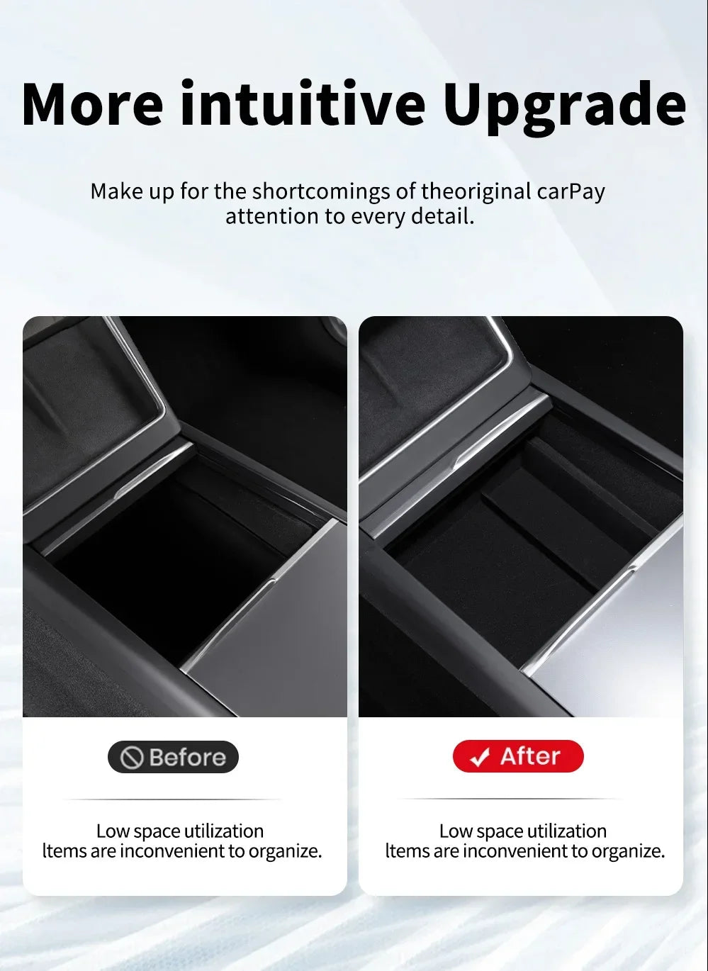 For Tesla Model 3 Y Highland Juniper 2026 Center Armrest Hidden Storage Box Cup Holder Console Organizer Box Accessories Beauty World Shop