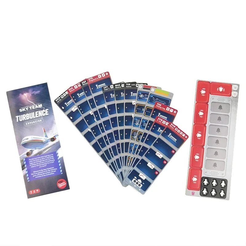 SKY TEAM And EXPANSION Board Game Turbulence 20 New Scenarios with Extra Rules and Modules for Enhanced Gameplay Beauty World Shop