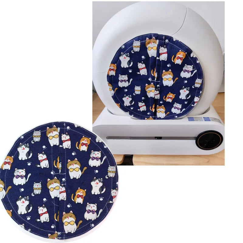 Newly Upgraded High Quality Cat Basin Odor Dust-proof Door Curtain Matching for TONEPIE Self Automatic Litter Box Not Litter Box Beauty World Shop