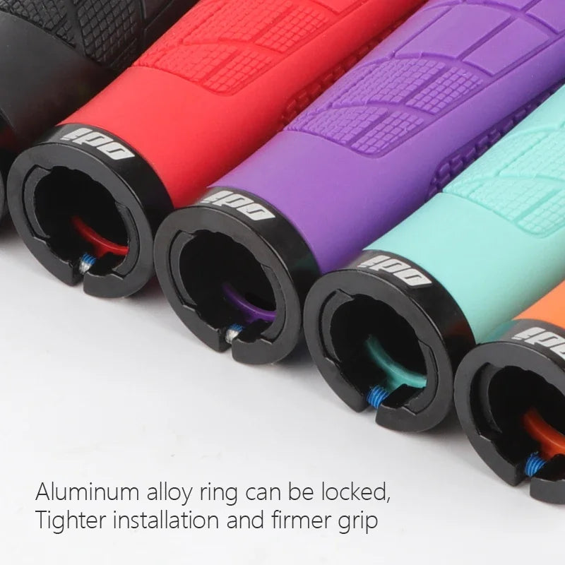 ODI Bicycle Handlebar Grip Lock On Mountain Bike Grip Soft Rubber MTB Cuffs 22.2mm Bicycle Handle Cover Non-slip Bike Handle Beauty World Shop